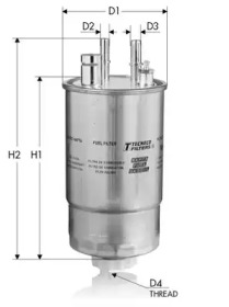 TECNECO FILTERS gs2403 -  Топливный фильтр